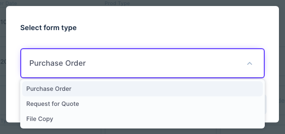 A Partial's print choices