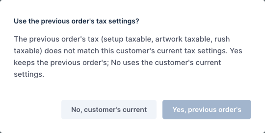 The tax question on a repeat